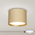 BRILAGI - LED RGB+CCT dimējams spotgaismeklis STRIPY 1xGX53/14W/230V 60x82 mm 2700-6500K Wi-Fi Tuya zelta