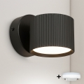 BRILAGI - LED RGB+CCT regulējams sienas punktgaismeklis STRIPY 1xGX53/14W/230V 2700-6500K Wi-Fi Tuya melns