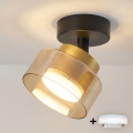BRILAGI - LED RGB+CCT regulējams spot gaismeklis AURA LUX 1xGX53/14W/230V 2700-6500K Wi-Fi Tuya melna/zelta