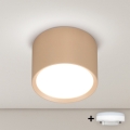 BRILAGI - LED RGB+CCT regulējams spot gaismeklis SMOOTH 1xGX53/14W/230V 60x82 mm 2700-6500K Wi-Fi Tuya bēšs