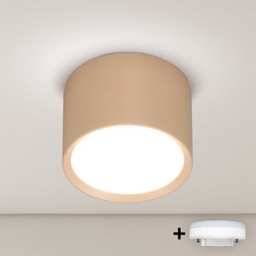 BRILAGI - LED RGB+CCT regulējams spot gaismeklis SMOOTH 1xGX53/14W/230V 60x82 mm 2700-6500K Wi-Fi Tuya bēšs