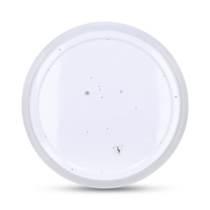 Brilagi - LED RGB aptumšojams griestu gaismeklis FLOCO LED/30W/230V Ø 39,5 cm 3000-6500K Wi-Fi Tuya + LED/6W + tālvadība