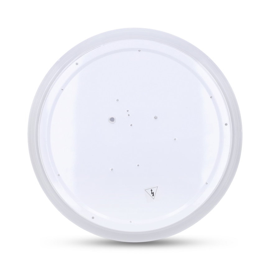 Brilagi - LED RGB aptumšojams griestu gaismeklis FLOCO LED/30W/230V Ø 39,5 cm 3000-6500K Wi-Fi Tuya + LED/6W + tālvadība