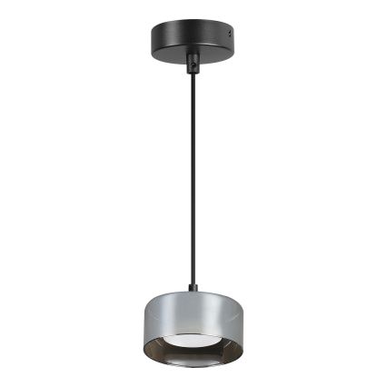 BRILAGI - LED RGB+CCT dimējama lustra uz troses AURA LUX 1xGX53/14W/230V 2700-6500K Wi-Fi Tuya melna/dūmakaina