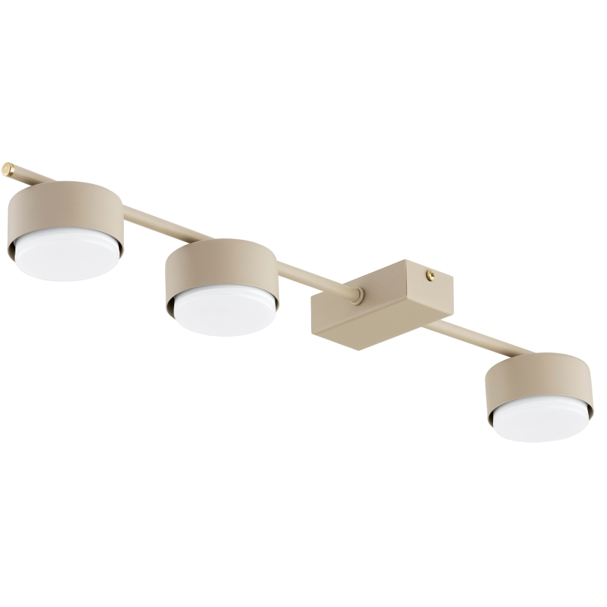 BRILAGI - LED RGB+CCT aptumšojams spotgaismeklis MONO 3xGX53/14W/230V 2700-6500K Wi-Fi Tuya bēšs