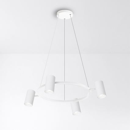 BRILAGI - LED RGBW dimējama lustra uz troses SELE 4xGU10/6,5W/230V 2700-6500K balta