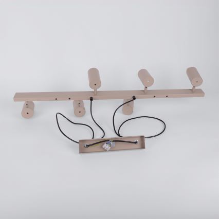 BRILAGI - LED RGBW regulējams piekaramais lustrs uz kabeļa SELE 6xGU10/6,5W/230V 2700-6500K bēšs + tālvadība
