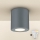 Brilagi - LED RGBW aptumšojams āra gaismeklis MIA 1xGU10/4,8W/230V 3000K 84x80 mm antracīts IP54 + tālvadības pults