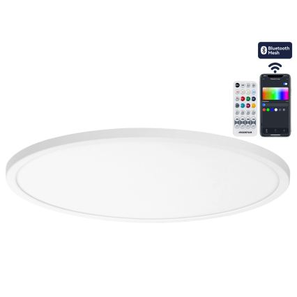 Brilagi - VIBE LED RGBW griestu lampa ar regulējamu spilgtumu LED/36W/230V 3000-6500K Ø 40 cm balta + tālvadības pults