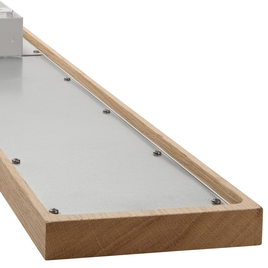 Brilagi - LED RGBW Aptumšojams panelis WOODY FRAME LED/34W/230V 11,5x123 cm 2700-6500K ozols + tālvadības pults