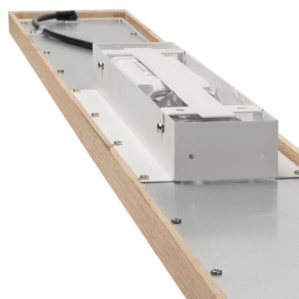 Brilagi - LED RGBW Aptumšojams panelis WOODY FRAME LED/34W/230V 11,5x123 cm 2700-6500K ozols + tālvadības pults