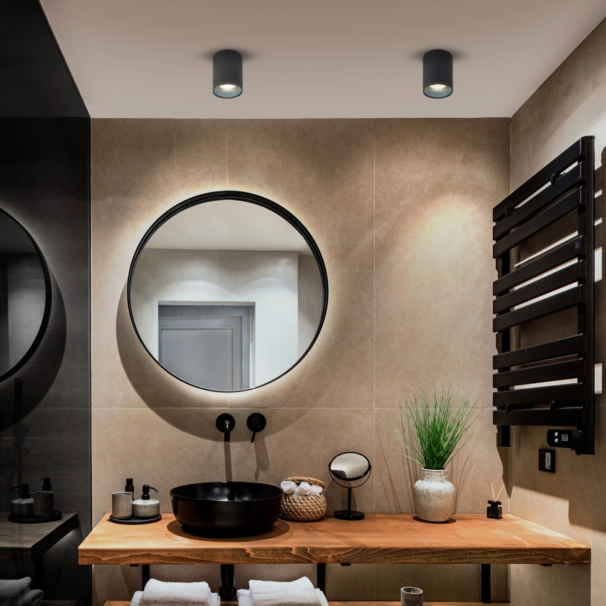 Brilagi - LED RGBW regulējams spot gaismeklis TRINE 1xGU10/30W/230V 2700-6500K Wi-Fi antracīts