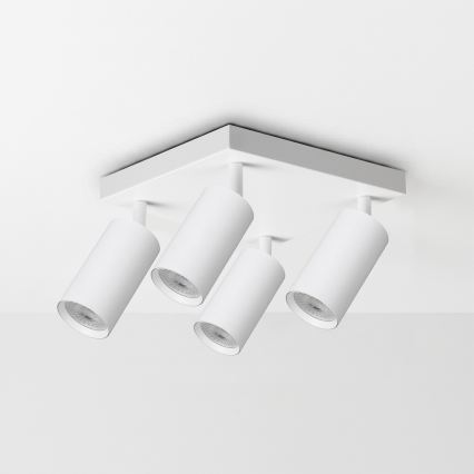 BRILAGI - LED RGBW Dimmējams punktveida gaismeklis SELE SQUARE 4xGU10/6,5W/230V 2700-6500K balta