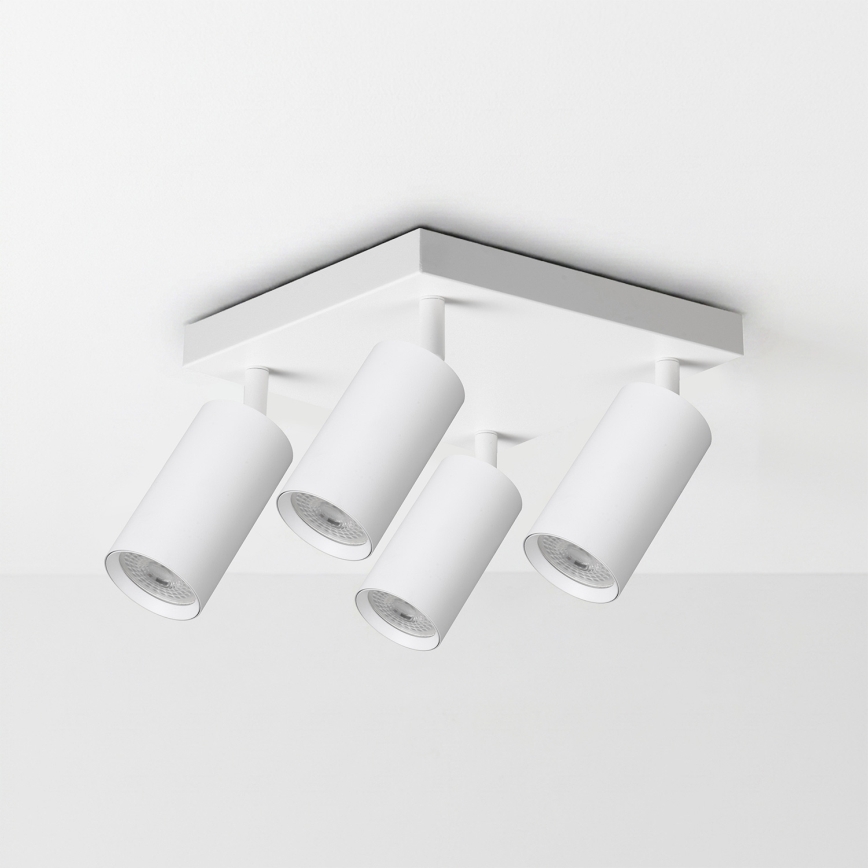 BRILAGI - LED RGBW Dimmējams punktveida gaismeklis SELE SQUARE 4xGU10/6,5W/230V 2700-6500K balta