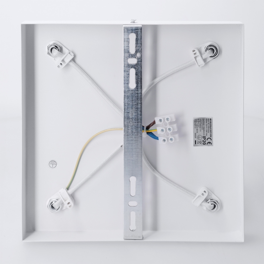 BRILAGI - LED RGBW Dimmējams punktveida gaismeklis SELE SQUARE 4xGU10/6,5W/230V 2700-6500K balta