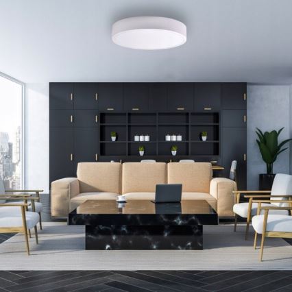 Brilagi - LED RGBW dimējama griestu lampa CLARE 5xE27/9W/230V 2700-6500K Ø 60 cm Wi-Fi balta