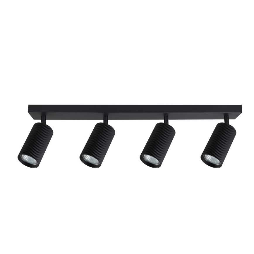 Brilagi - LED RGBW regulējams virziena gaismeklis SELE MODERN 4xGU10/4,8W/230V 3000K melns + tālvadība