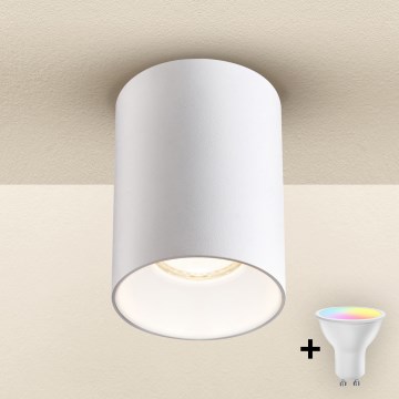 Brilagi - LED RGBW ar regulējamu spilgtumu punktveida gaismeklis TRINE 1xGU10/30W/230V 2700-6500K Wi-Fi balts
