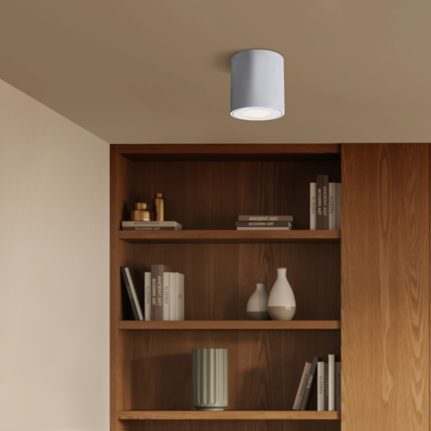 Brilagi - LED RGBW ar regulējamu spilgtumu vannasistabas gaismeklis MIA 1xGU10/4,8W/230V 3000K 84x80 mm balts IP54 + tālvadības pults