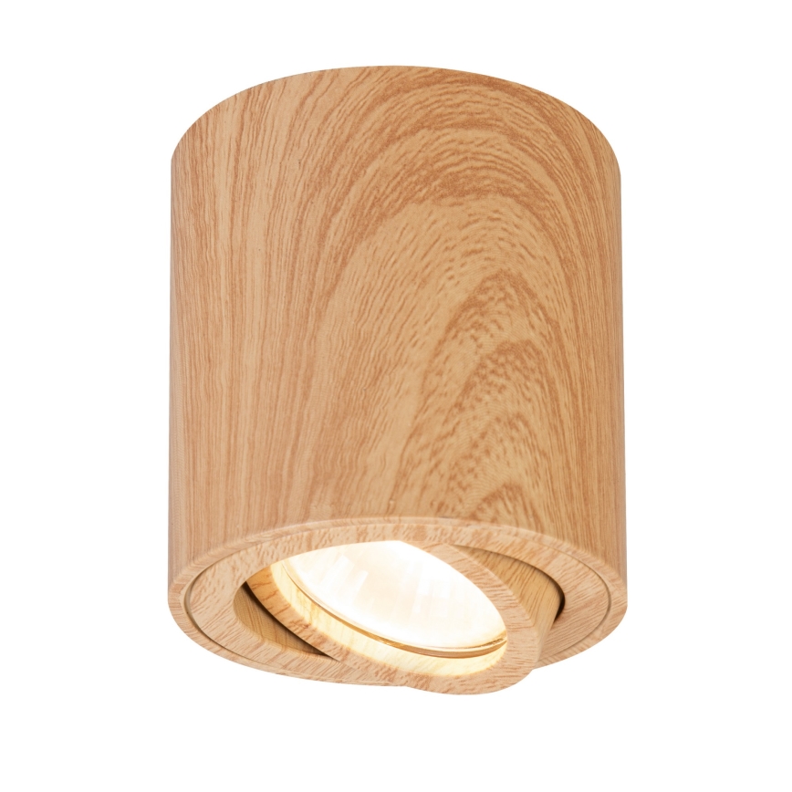 Brilagi - LED RGBW ar regulējamu spilgtumu punktveida gaismeklis MIA 1xGU10/4,8W/230V 3000K 84x80 mm brūns + tālvadība