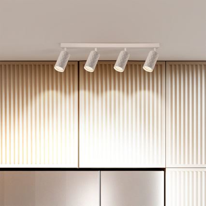 Brilagi - LED RGBW aptumšojams punktveida gaismeklis SELE DIAMANT 4xGU10/4,8W/230V 3000K balts + tālvadības pults