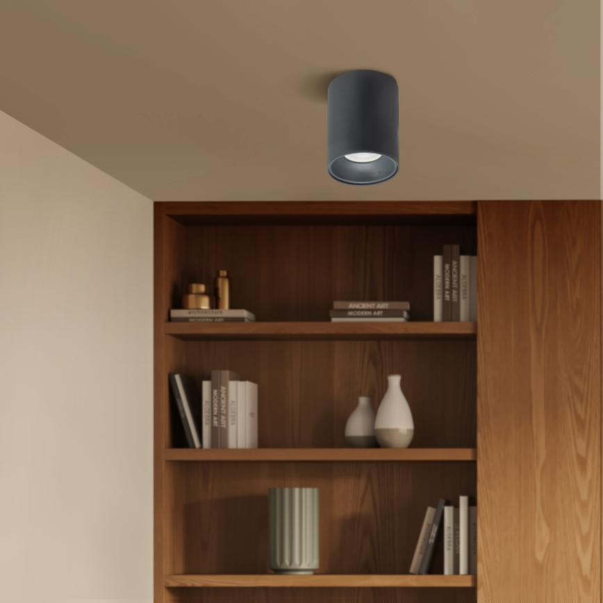 Brilagi - LED RGBW ar regulējamu spilgtumu spot gaismeklis TRINE 1xGU10/4,8W/230V 3000K antracīts + tālvadības pults