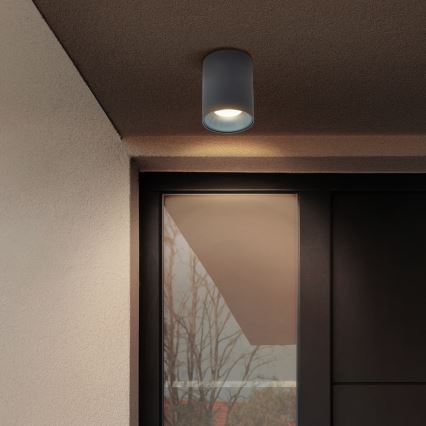 Brilagi - LED RGBW ar regulējamu spilgtumu spot gaismeklis TRINE 1xGU10/4,8W/230V 3000K antracīts + tālvadības pults