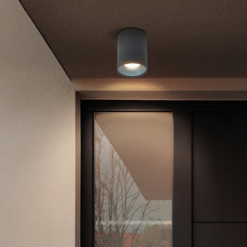 Brilagi - LED RGBW ar regulējamu spilgtumu spot gaismeklis TRINE 1xGU10/4,8W/230V 3000K antracīts + tālvadības pults