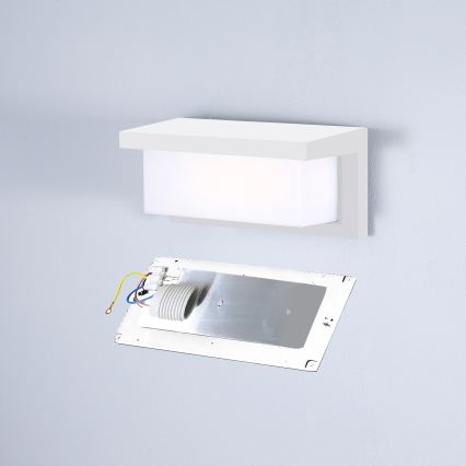 Brilagi - LED RGBW regulējams āra sienas gaismeklis BRICKY 1xE27/15W/230V 2700-6500K IP54 balts