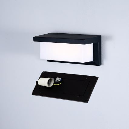 Brilagi - LED RGBW dimmējams āra sienas gaismeklis BRICKY 1xE27/15W/230V 2700-6500K IP54 melns
