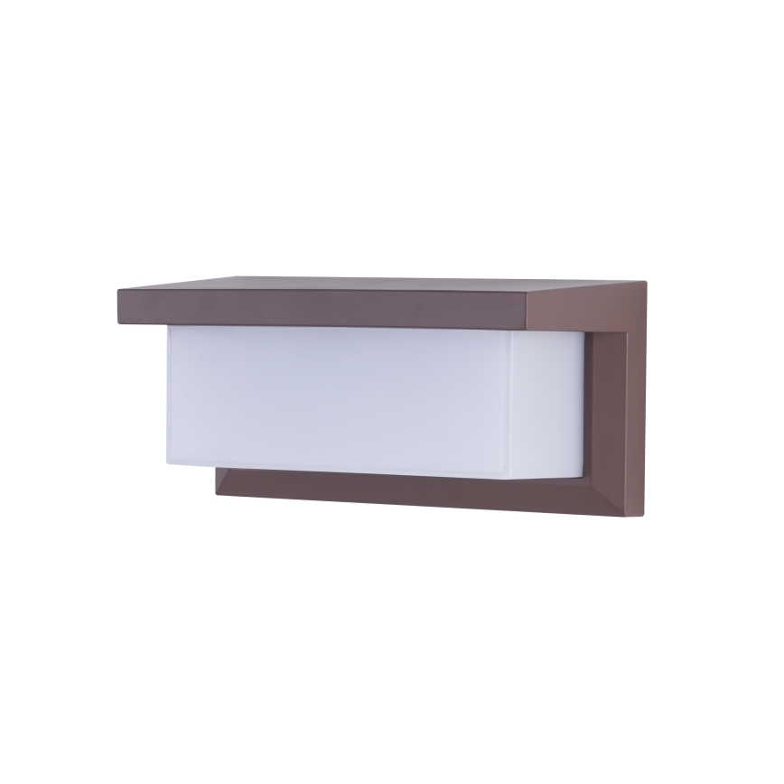 Brilagi - LED RGBW regulējams āra sienas gaismeklis BRICKY 1xE27/9W/230V 2700-6500K IP54 brūns