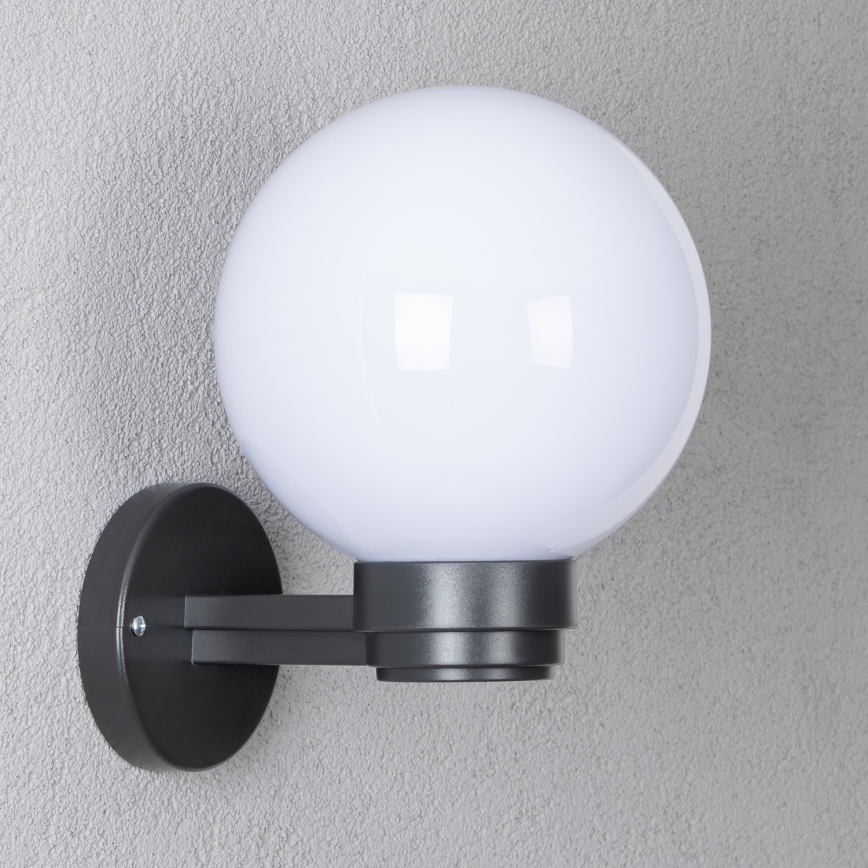 BRILAGI - LED RGBW aptumšojams āra sienas gaismeklis HARBOR 1xE27/12W/230V 2700–6500K IP33 antracīts/balts