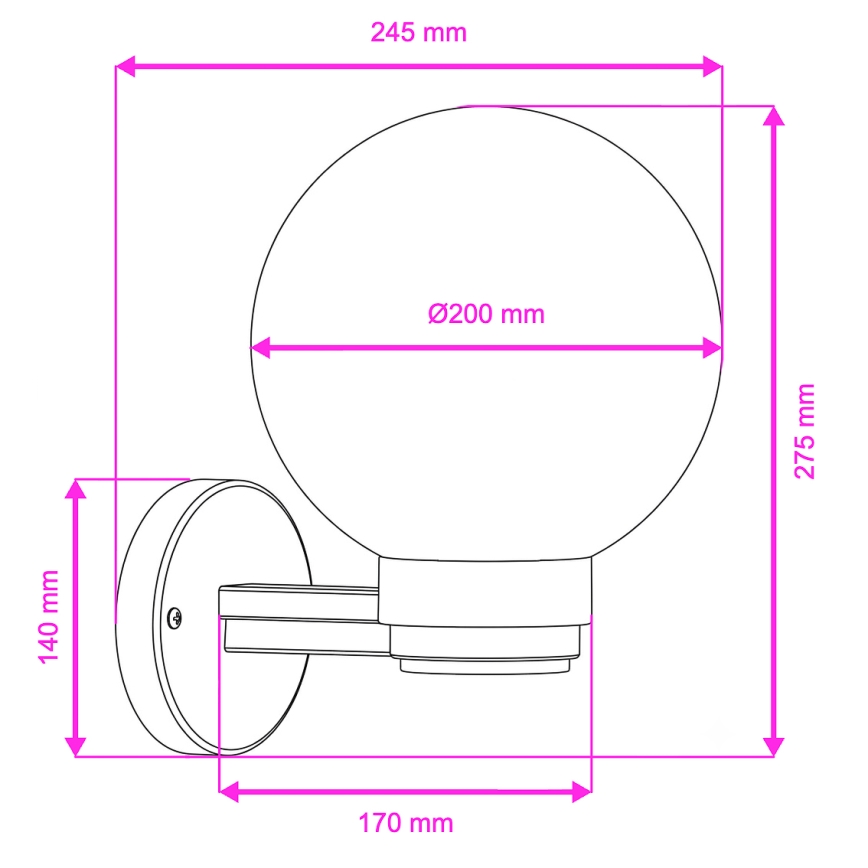 BRILAGI - LED RGBW ar regulējamu spilgtumu āra sienas gaismeklis HARBOR 1xE27/12W/230V 2700-6500K IP33 melns/balts
