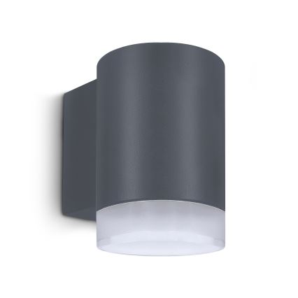 Brilagi - LED RGBW ar regulējamu spilgtumu āra sienas gaismeklis MATERA 1xGU10/4,8W/230V 3000K IP54 antracīts + tālvadības pults