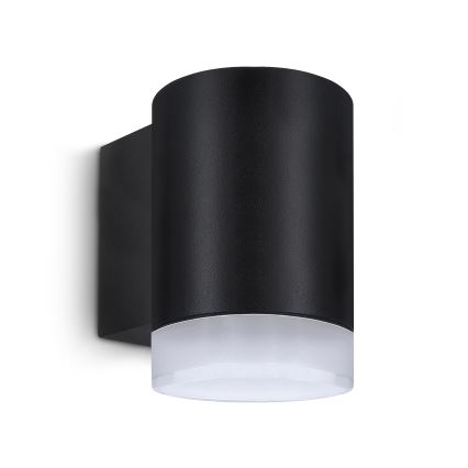 Brilagi - LED RGBW aptumšojams āra sienas gaismeklis MATERA 1xGU10/4,8W/230V 3000K IP54 melns + ar tālvadības pulti