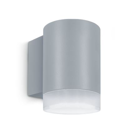 Brilagi - LED RGBW ar regulējamu spilgtumu āra sienas gaismeklis MATERA 1xGU10/4,8W/230V 3000K IP54 pelēks + ar tālvadības pulti