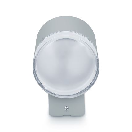 Brilagi - LED RGBW ar regulējamu spilgtumu āra sienas gaismeklis MATERA 1xGU10/4,8W/230V 3000K IP54 pelēks + ar tālvadības pulti