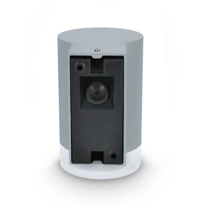 Brilagi - LED RGBW ar regulējamu spilgtumu āra sienas gaismeklis MATERA 1xGU10/4,8W/230V 3000K IP54 pelēks + ar tālvadības pulti