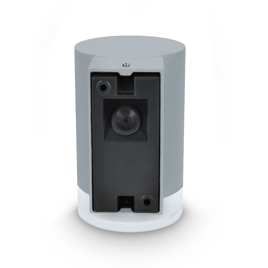 Brilagi - LED RGBW ar regulējamu spilgtumu āra sienas gaismeklis MATERA 1xGU10/4,8W/230V 3000K IP54 pelēks + ar tālvadības pulti