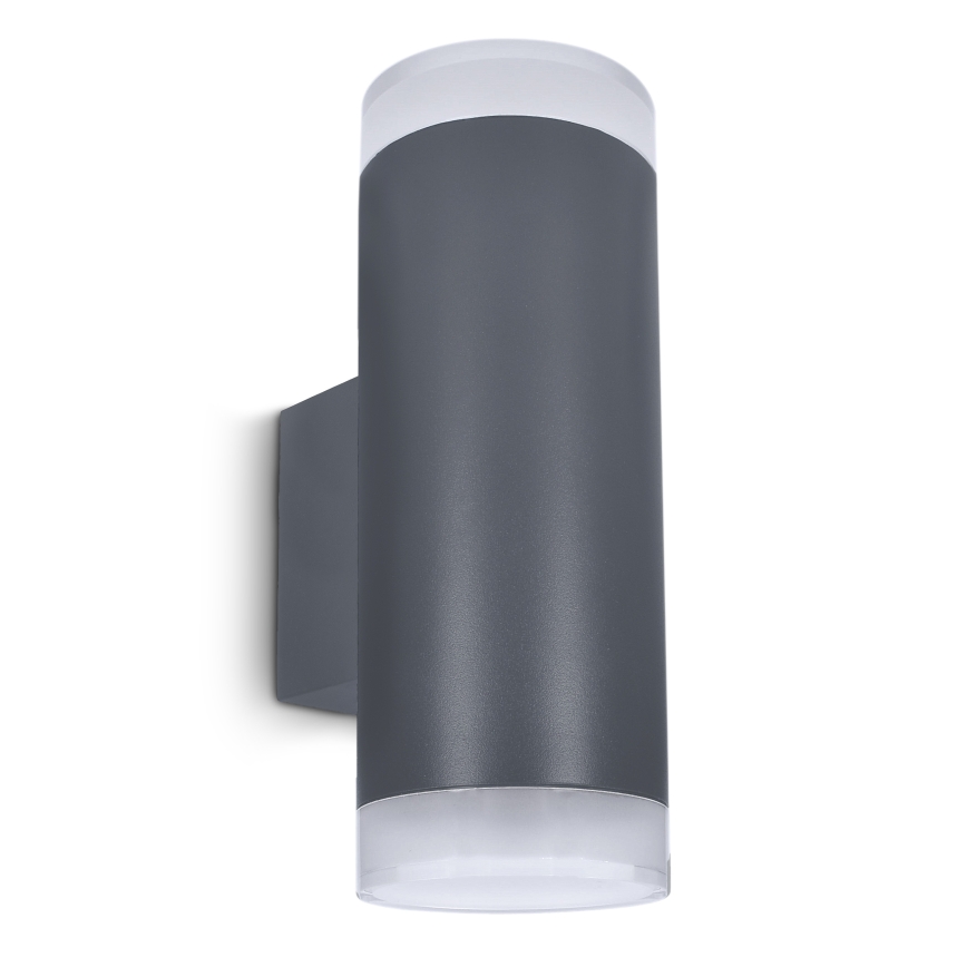 Brilagi - LED RGBW ar regulējamu spilgtumu āra sienas gaismeklis MATERA 2xGU10/4,8W/230V 3000K IP54 antracīts + tālvadība