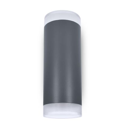 Brilagi - LED RGBW ar regulējamu spilgtumu āra sienas gaismeklis MATERA 2xGU10/4,8W/230V 3000K IP54 antracīts + tālvadība
