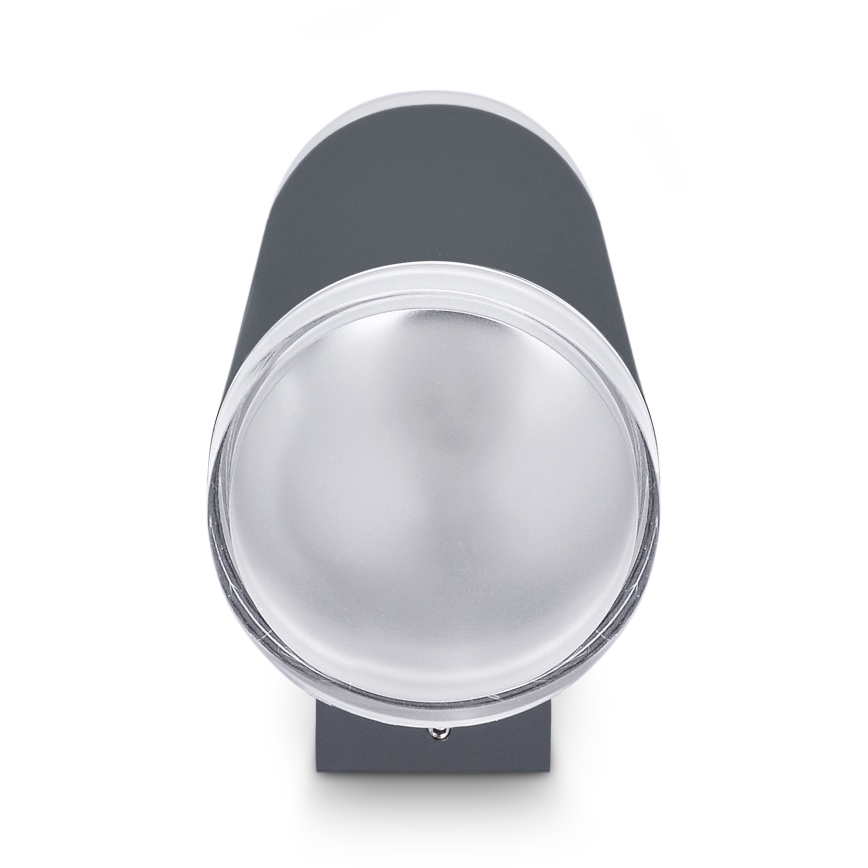 Brilagi - LED RGBW ar regulējamu spilgtumu āra sienas gaismeklis MATERA 2xGU10/4,8W/230V 3000K IP54 antracīts + tālvadība