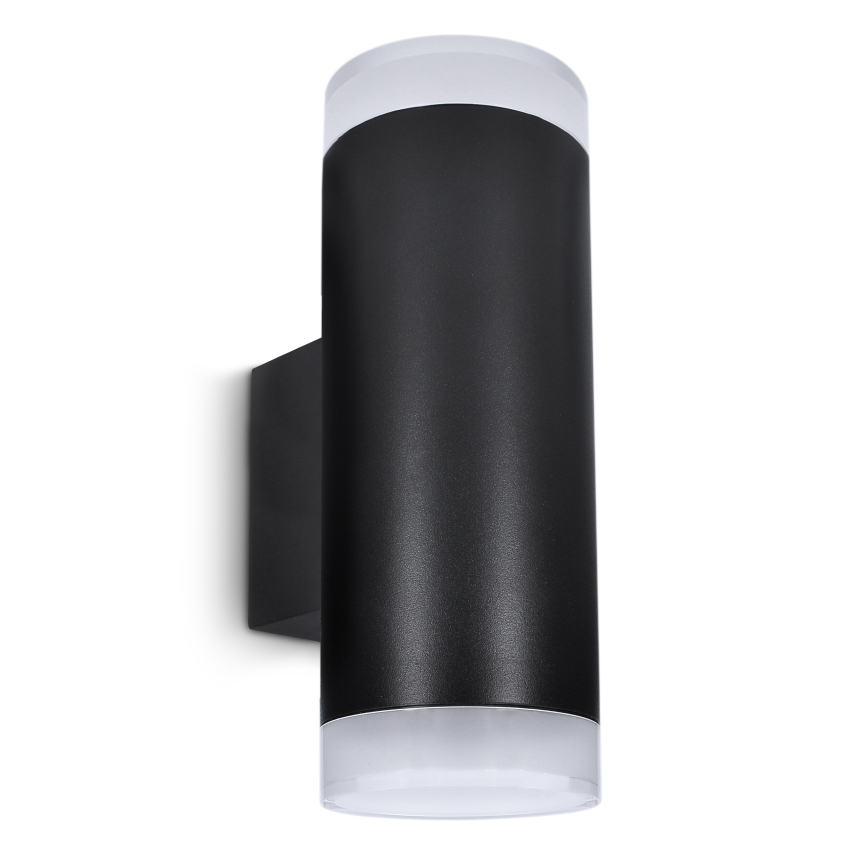 Brilagi - LED RGBW regulējams āra sienas gaismeklis MATERA 2xGU10/4,8W/230V 3000K IP54 melns + tālvadības pults
