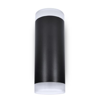 Brilagi - LED RGBW regulējams āra sienas gaismeklis MATERA 2xGU10/4,8W/230V 3000K IP54 melns + tālvadības pults