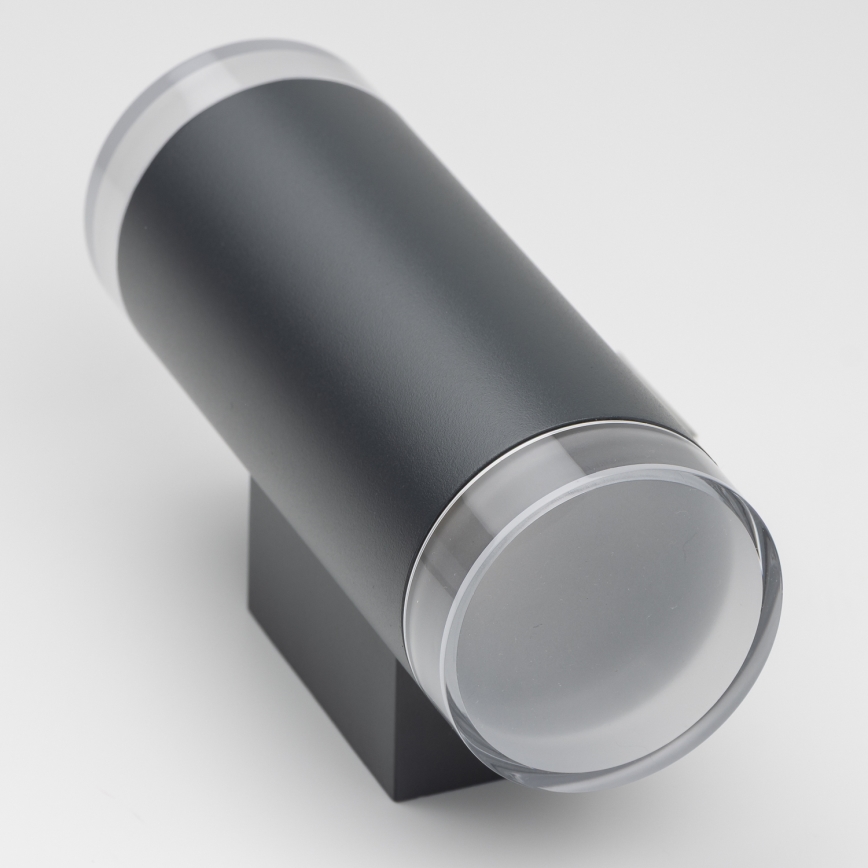 Brilagi - LED RGBW ar regulējamu spilgtumu āra sienas gaismeklis MATERA 2xGU10/6W/230V 3000K IP54 antracīts + tālvadība