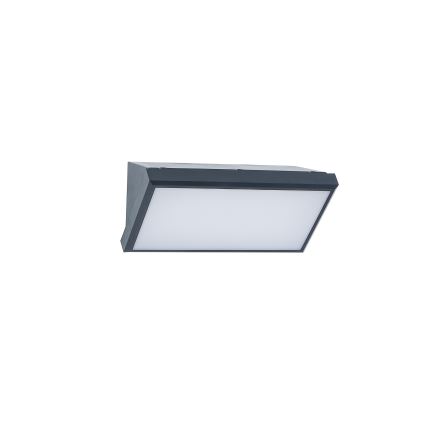 Brilagi - LED RGBW dimējams āra sienas gaismeklis TRIANGLE 1xE27/9W/230V 2700-6500K IP65 antracīts