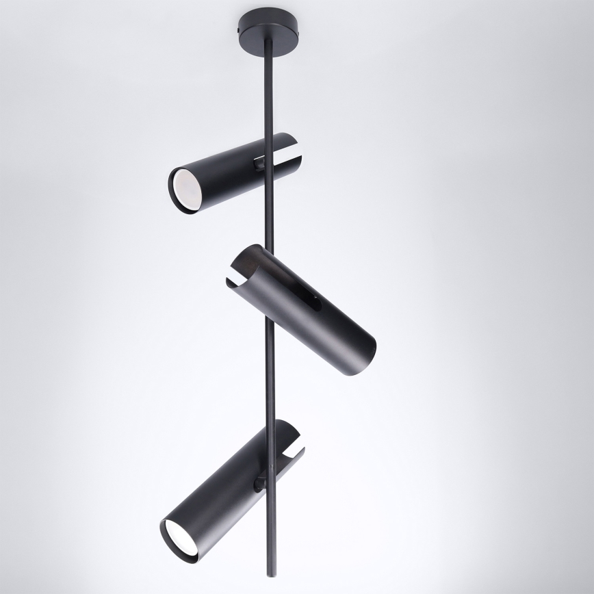 BRILAGI - LED RGBW ar regulējamu spilgtumu lustra uz stieņa BRANCH 3xGU10/6,5W/230V 2700-6500K melna