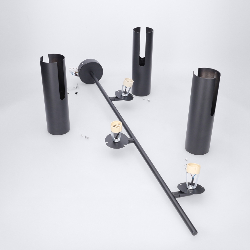 BRILAGI - LED RGBW ar regulējamu spilgtumu lustra uz stieņa BRANCH 3xGU10/6,5W/230V 2700-6500K melna