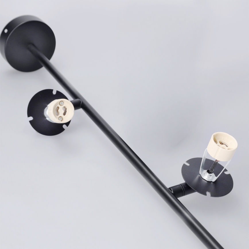 BRILAGI - LED RGBW Regulējama griestu lampa uz stieņa BRANCH 2xGU10/6,5W/230V 2700-6500K melna