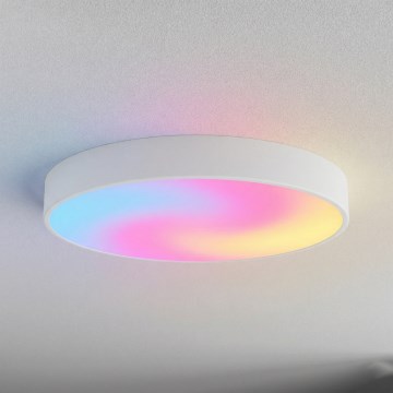 Brilagi - LED RGBW dimējama griestu lampa CLARE 5xE27/9W/230V 2700-6500K Ø 60 cm Wi-Fi balta